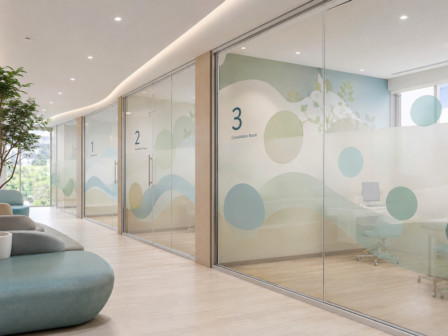 Window and wall vinyl — your brand in every detail